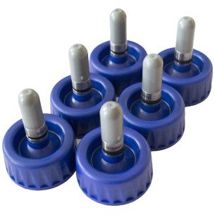 SET DE 6 X 0,5L DOSIFICADORES - GRIS