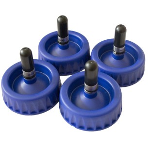 SET DE 4 X 1,0L DOSIFICADORES - NEGRO